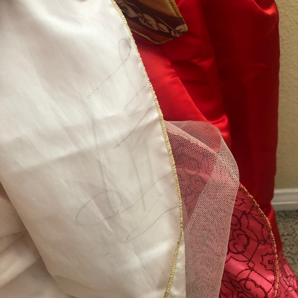 Disney Store Princess Elena of Avalor Dress Moana Costume Girls Size 5/6 Lot - Picture 14 of 15